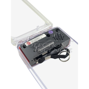 Cover with alarm for manual trigger