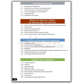 Fire safety register