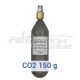Cartouche de désenfumage CO₂ - 150g
