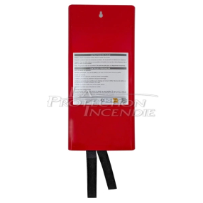 Couverture Anti-feu 1.2 x 1.8 m - Renforcée silicone