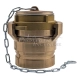 Grooved supply fitting for brass dry riser - DN 65