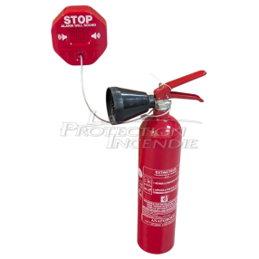 Stop-Anti-Theft Alarm for Fire Extinguisher - With Cable