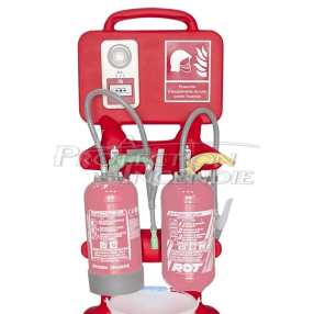 Chariot de Sécurité Incendie avec Alarme T4 Radio