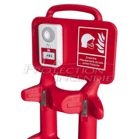Chariot de Sécurité Incendie avec Alarme T4 Radio