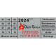 Annual fire extinguisher inspection label