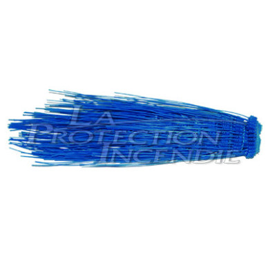 Blue plastic seal