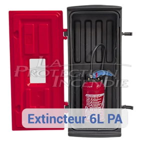 Coffret Extincteur CO2 (2/5kg) et Eau (6/9L) - Sans Clé
