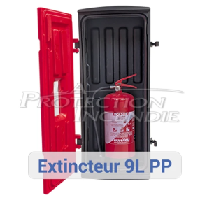 CO2 (2/5kg) and Water (6/9L) Fire Extinguisher Kit - Keyless