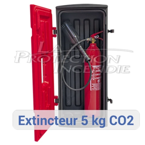 Coffret Extincteur CO2 (2/5kg) et Eau (6/9L) - Sans Clé