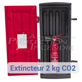 CO2 (2/5kg) and Water (6/9L) Fire Extinguisher Kit - Keyless