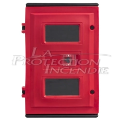 Armoire pour 2 extincteurs 6-9L/Kg - Avec Clé