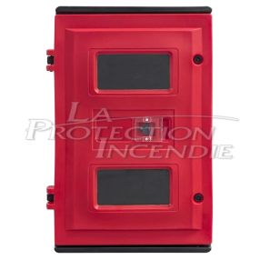 Cabinet for 2 fire extinguishers 6-9L/Kg - With Key