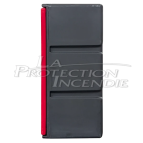 Red case for firefighting equipment - With key - W 820 x H 820 x D 360 mm