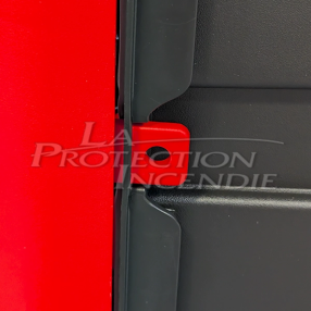 6L Fire Extinguisher Cabinet with Clips - Lockable
