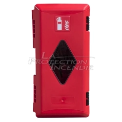 Armoire Extincteur 6L/Kg Rouge à Clips - Cadenassable