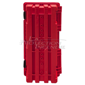 Armoire Extincteur 6L/Kg Rouge à Clips - Cadenassable