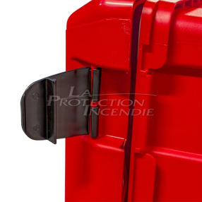 Armoire Extincteur 6L/Kg Rouge à Clips - Cadenassable