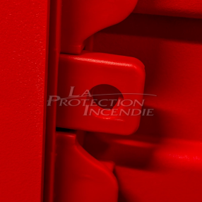 Armoire Extincteur 6L/Kg Rouge à Clips - Cadenassable