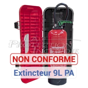 Armoire Extincteur H650 mm - Emboitable et cadenassable