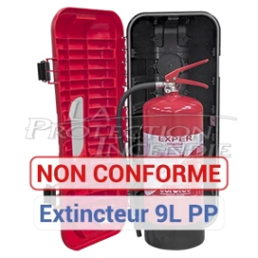 Armoire Extincteur H650 mm - Emboitable et cadenassable