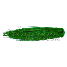 Green plastic seal