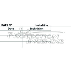 BAES verification label