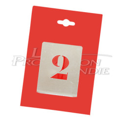 Pochoir de numérotation
