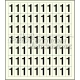 Planche de 70 stickers adhésifs chiffre 1