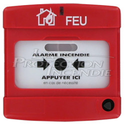 Déclencheur manuel d'alarme incendie