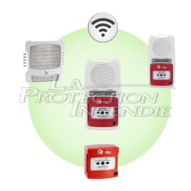 Radio sound and light broadcaster