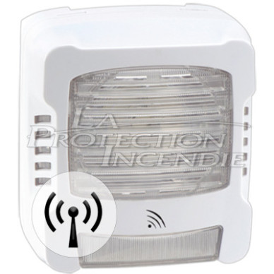 Radio sound and light broadcaster with repeater