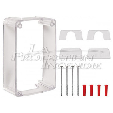 Spacer for manual shutter cover