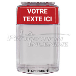 Marquage pour couvercle de déclencheur manuel