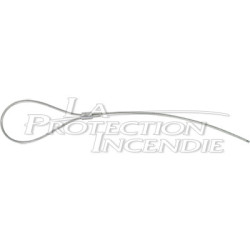 Anti-theft fire extinguisher alarm cable