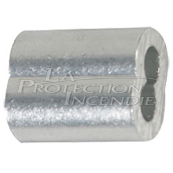 Anti-theft fire extinguisher alarm cable clamp