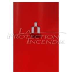 Magnetic bracket for mounting a 2kg CO² fire extinguisher