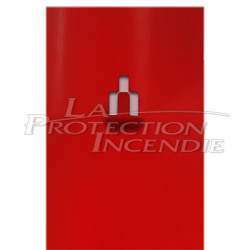 Support aimanté pour fixation d'extincteur 2/Kg CO²