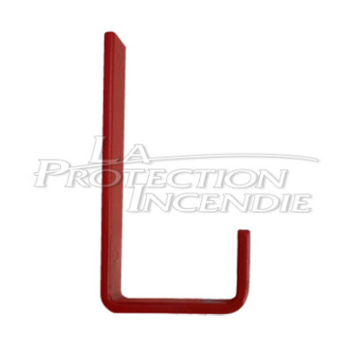 Magnetic support for fixing a 2/Kg CO² fire extinguisher