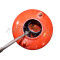 Telescopic inspection mirror with LED lighting