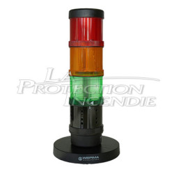 Illuminated CO² detector