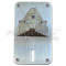 Fire extinguisher mounting plate