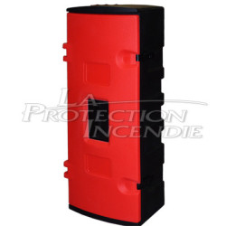 Coffret porte rouge pour extincteur 5 kg CO2