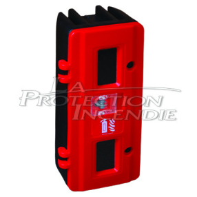 Cabinet for 6L/Kg fire extinguishers - Key and Glass Breaker