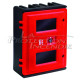 Cabinet for 2 fire extinguishers 6-9L/Kg