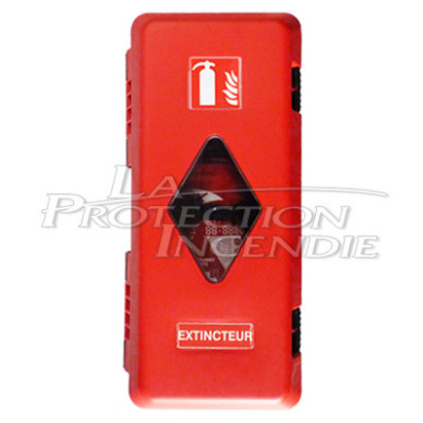 Fire extinguisher cabinet 6-9L/Kg red