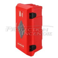 Armoire extincteur 6 L/kg rouge
