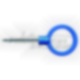 Blue safety pin ROT FUSION