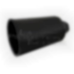 Cylindrical blunderbuss - fixed cornet