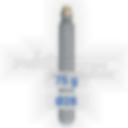 Cartouche CO₂ 75g MOBIAK – Propulseur pour Extincteurs MBK13