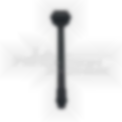 Spray rod with 6 holes
